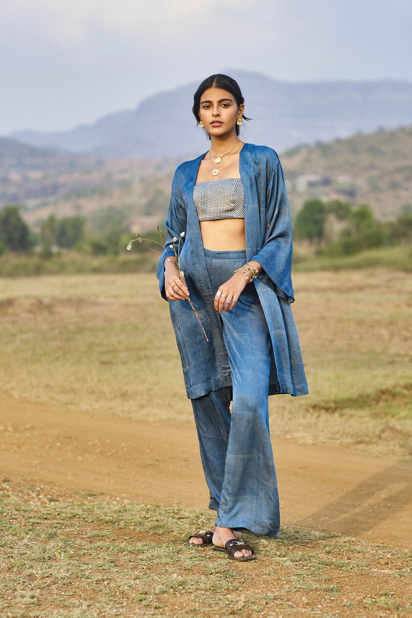 Breeze Overlayer Coord - Indigo Blue, Indigo Blue, image 1
